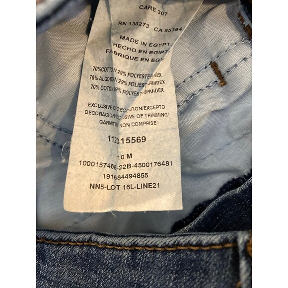 Lee Blue Capris Classic Denim Style - Picture 4 of 12